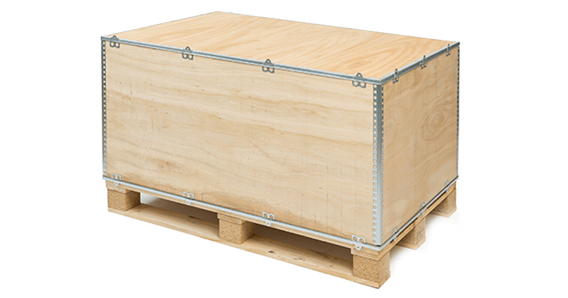 Caja para exportación de madera Foldbox E